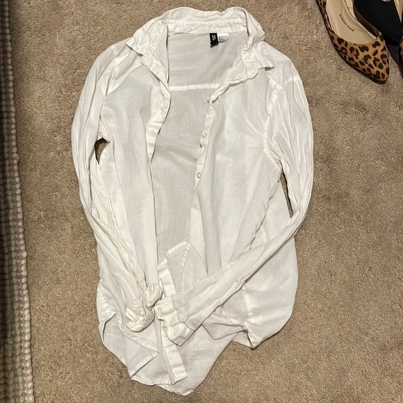 Sheer button down - Picture 1 of 2